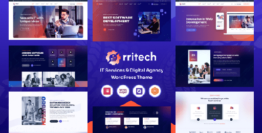 Orritech  IT Solutions &amp; Services WordPress Theme
