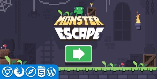 Monster Escape  HTML5 Game