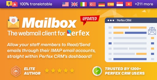Mailbox  Webmail based e-mail client module for Perfex CRM