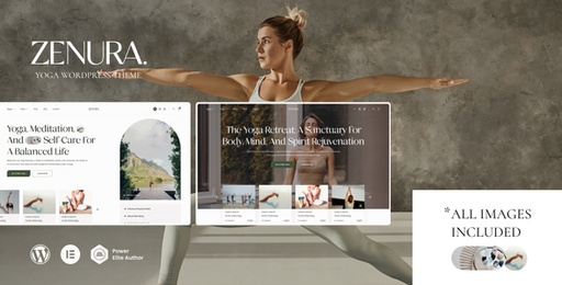 Zenura  Yoga WordPress Theme