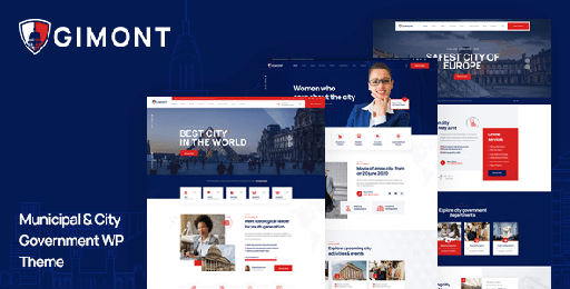 Gimont  City Government WordPress Theme