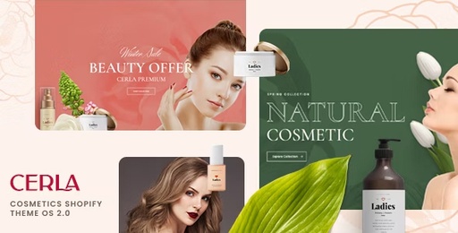 Cerla  Cosmetics Shopify Theme OS 2.0