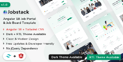 Jobstack  Angular 18 Job Portal &amp; Job Board Template