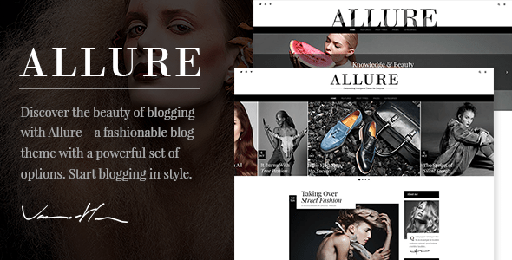 Allure  Beauty &amp; Fashion Blog Theme