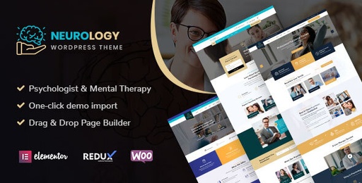 Neurology  Clinical WordPress Theme