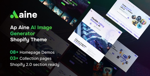 Ap Aine  AI Image Generator Shopify Theme