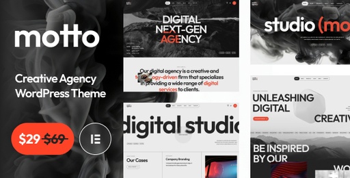 Motto  Creative Agency &amp; Startup WordPress Theme