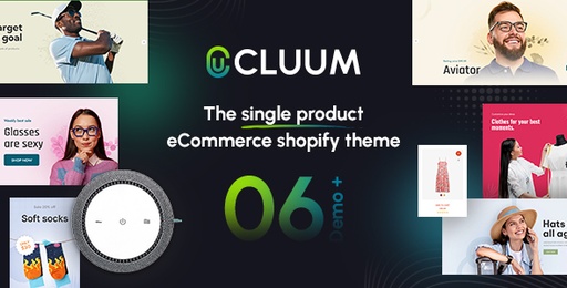 Cluum  The Single Product eCommerce Shopify Theme