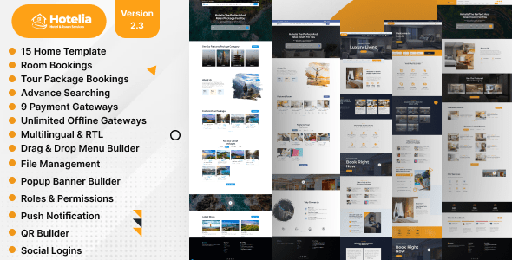 Hotelia  Hotel Booking / Resort Booking Management Website