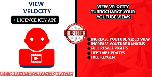 ViewVelocity: Turbocharge Your YouTube Views + keygen &amp; full resell Rights