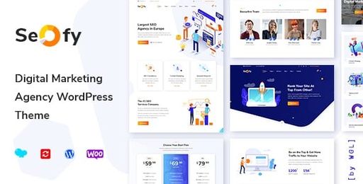 Seofy  Digital &amp; Marketing WordPress Theme