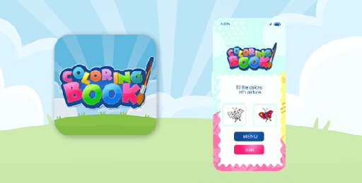 Coloring Drawing Book  iOS App Source Code