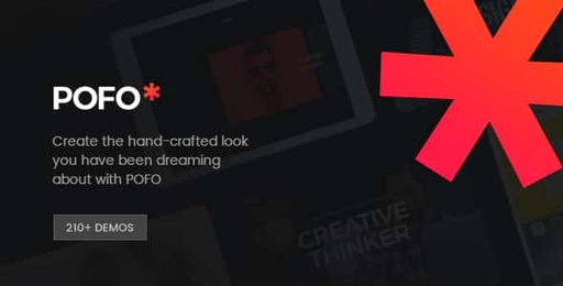Pofo  Creative Portfolio and Blog WordPress Theme