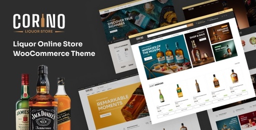 Corino  Liquor Online Store WooCommerce Theme