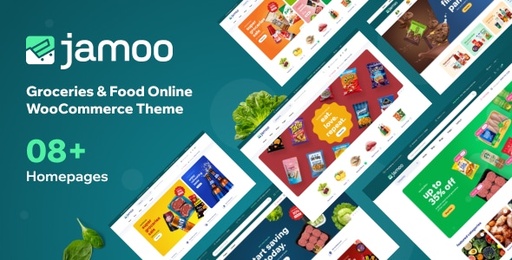 Jamoo  Groceries &amp; Food Online WooCommerce Theme