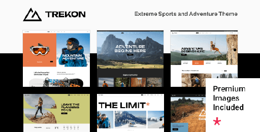 TrekOn  Extreme Sports and Adventure Theme