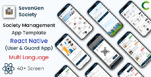 Society Management User App + Guard App | Security App | Building Management App | React Native