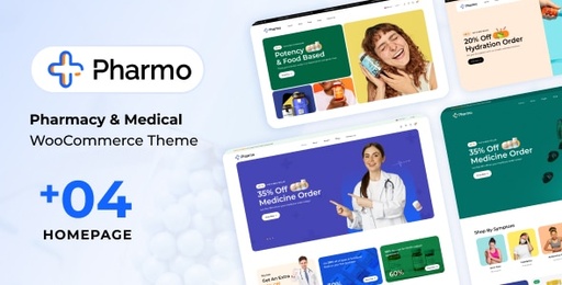 Pharmo  Pharmacy Shop WooCommerce Theme