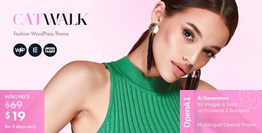 Catwalk  Fashion WordPress Theme