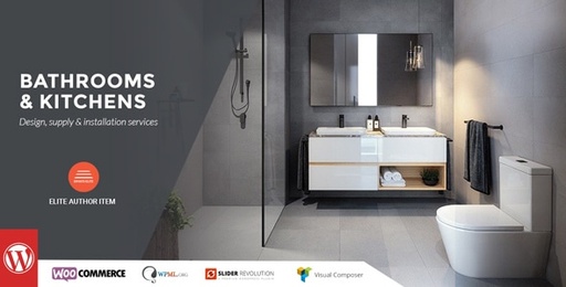 Bathrooms And Kitchens  WordPress Theme