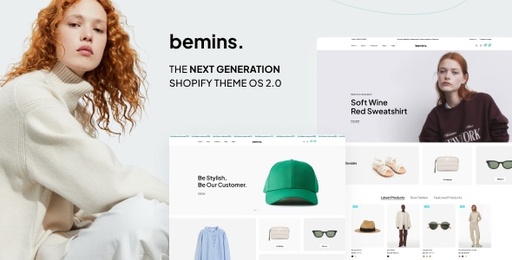 Bemins  Fashion &amp; Jewelry, Furniture Shopify Theme OS 2.0