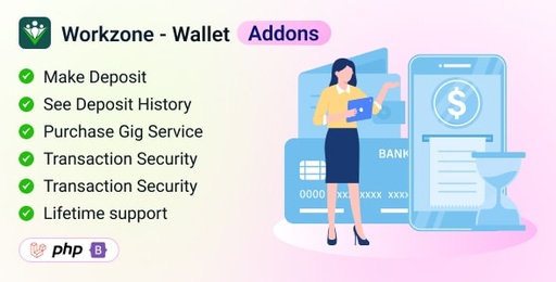 Workzone  Freelancer Marketplace Wallet Plugin