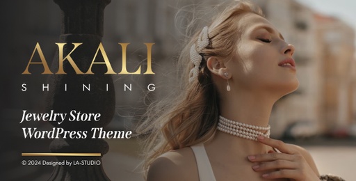 Akali  Jewelry Store WordPress Theme