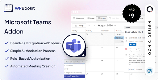 WPBookit  Microsoft Teams (Addon)