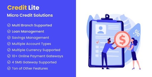 Credit Lite  Multi Branch Loan &amp; Savings Management System