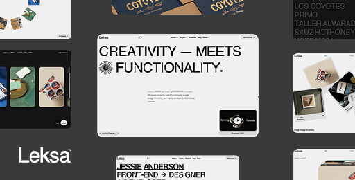 Leksa  Creative Portfolio Showcase Theme