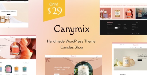 Canymix  Candle Handmade Shop WordPress WooCommerce Theme