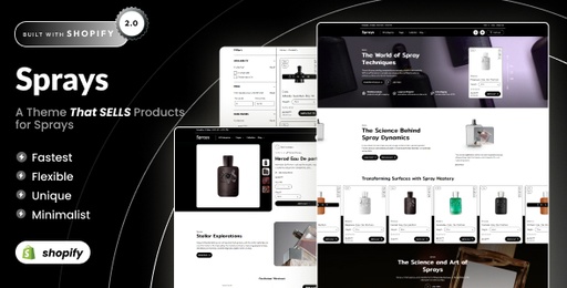 Sprays  Fragrances &amp; Perfumes Premium Shopify OS 2.0