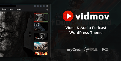 VidMov  Video WordPress Theme