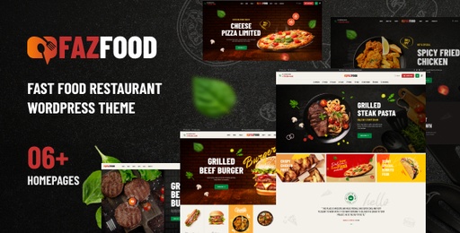 Fazfood  Fast Food Restaurant WordPress Theme