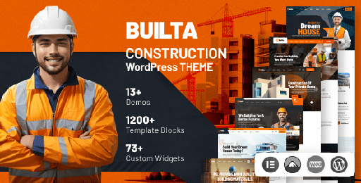 Builta  Construction WordPress Theme