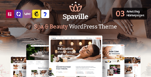 Spaville  Spa and Beauty WordPress Theme