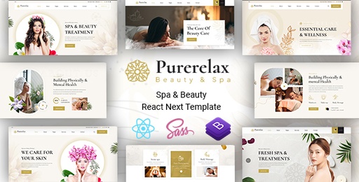 Purerelax  Beauty &amp; Spa React Template