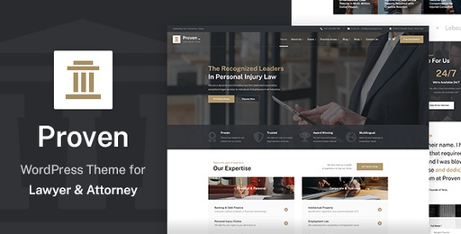 Proven  Lawyer &amp; Attorney WordPress Theme