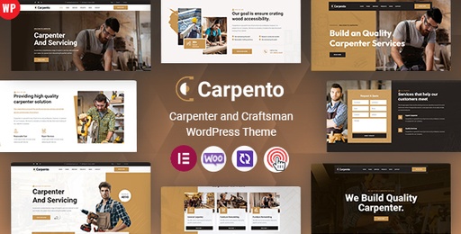 Carpento  Carpenter and Craftsman WordPress Theme