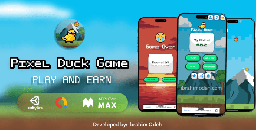 Pixel Duck Game  Play and Earn with Admin Panel Source Code
