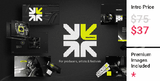 Rawtracks  Music &amp; DJ Theme