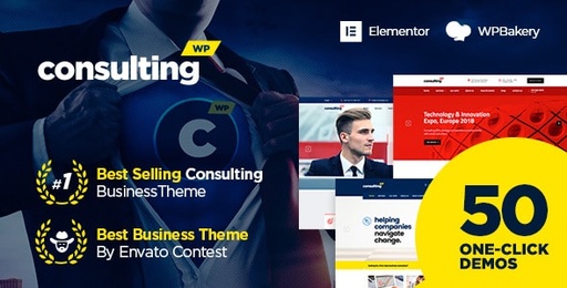 Consulting  Business, Finance WordPress Theme + purchase code