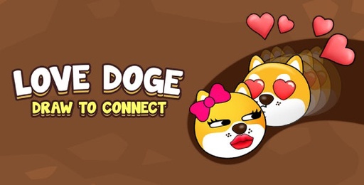 Doge Love: Draw to Connect  Html5 (Cosntruct3, C3p)