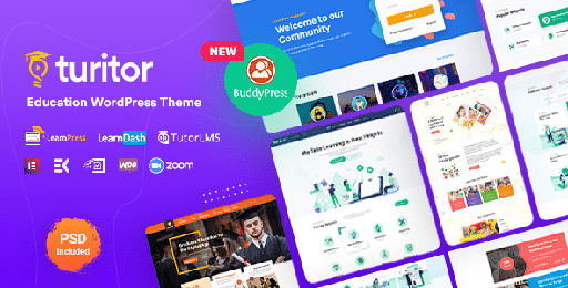 Turitor  Education WordPress Theme