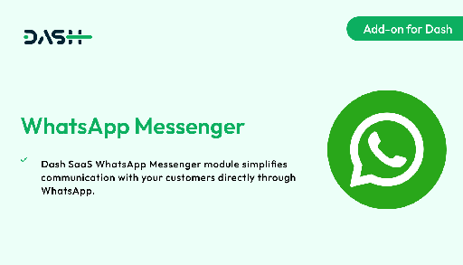 WhatsApp Messenger  Dash SaaS Add-on
