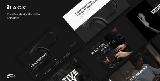 Blackdsn  Nuxtjs Creative Portfolio Template