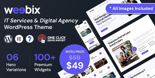 Weebix  IT Services WordPress Theme