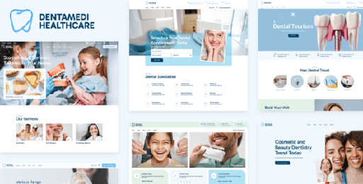 DentaMedi  Dentist &amp; Dental Clinic WordPress Theme