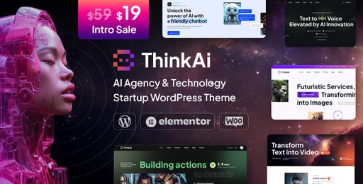 Think AI  AI Startup &amp; Technology WordPress Theme