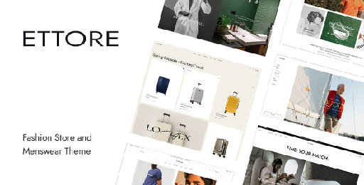 Ettore  Fashion Store and Menswear WooCommerce Theme